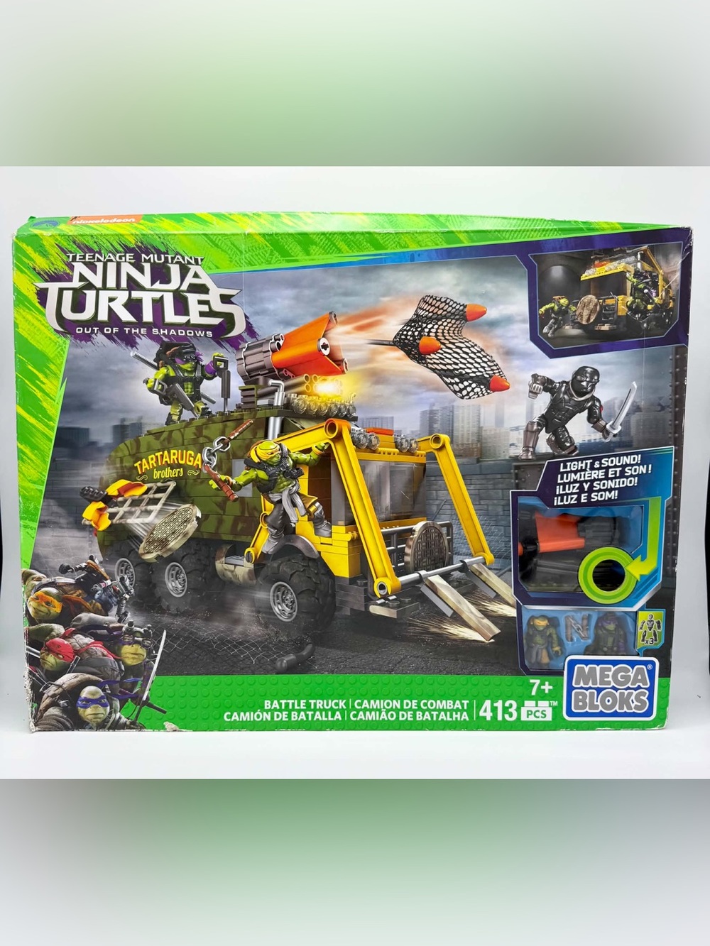Mega Bloks Teenage Mutant Ninja Turtles Battle Truck Construction Set